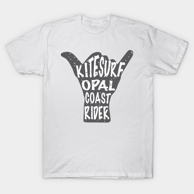 Kitesurf Opal coast Rider T-Shirt by Manikool